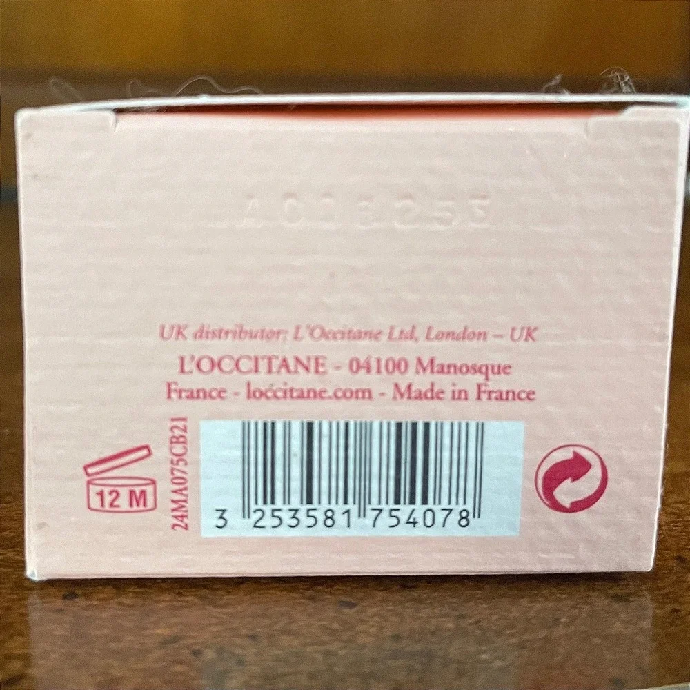 NEW L'Occitane Cherry Blossom‎ Hand Cream 2.6 oz and Shower Gel 2.5 oz Set